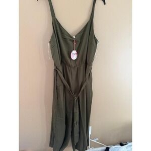 Hayden Olive Green Jumpsuit 2x‎